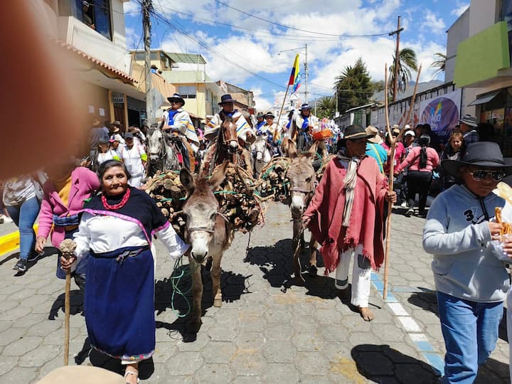 Paseo del Chagra todos los años en Machachi