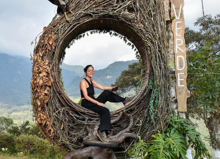 Valle Verde tiene un sendero de duendes, un columpio de 20m y más atractivos en la cima de una verde montaña