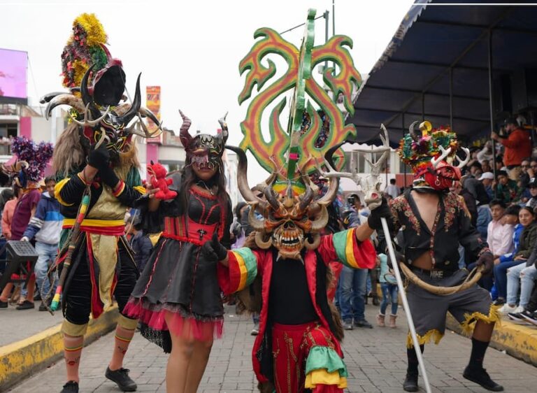 La Diablada Pillareña dio la bienvenida al 2025; esta fiesta patrimonial se extiende durante todo el feriado